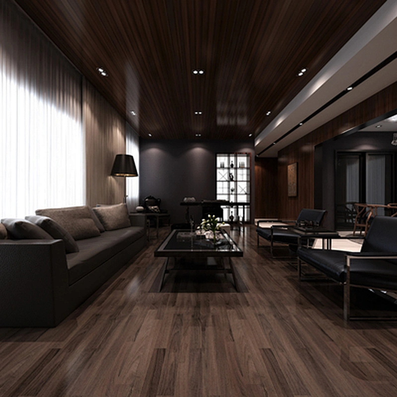 Low prices DIY wood interlocking PVC vinyl flooring tiles philippines bangladesh