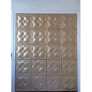 Hotel Decorative Wall PU foam Leather Acoustic Panel