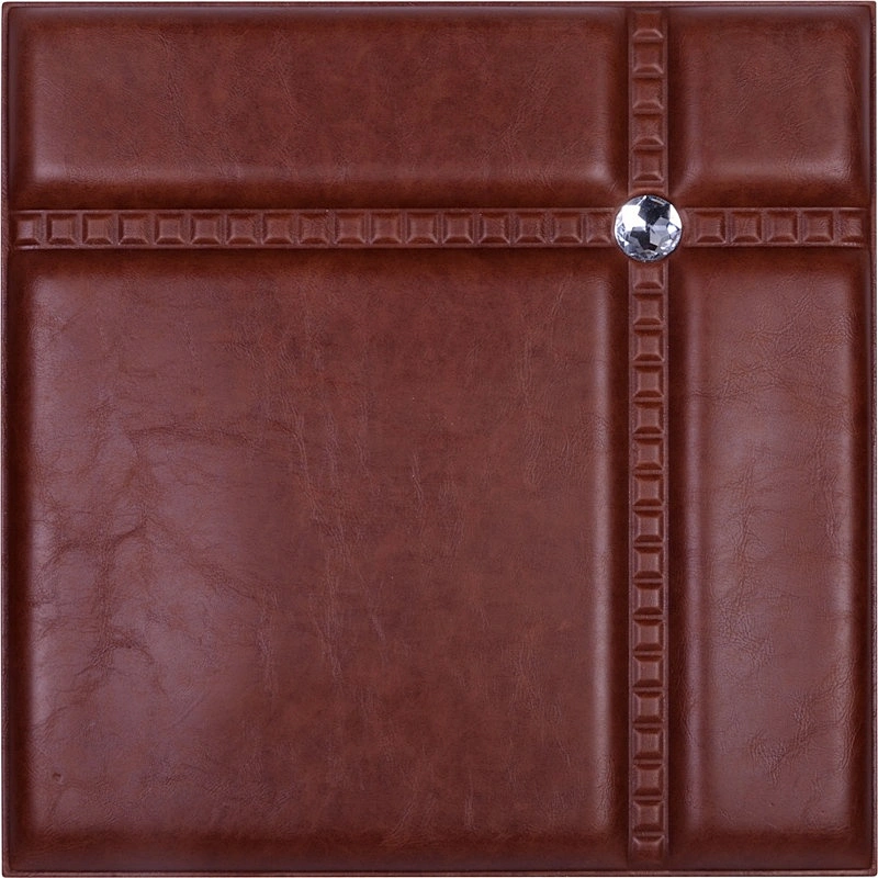 Hotel Decorative Wall PU foam Leather Acoustic Panel