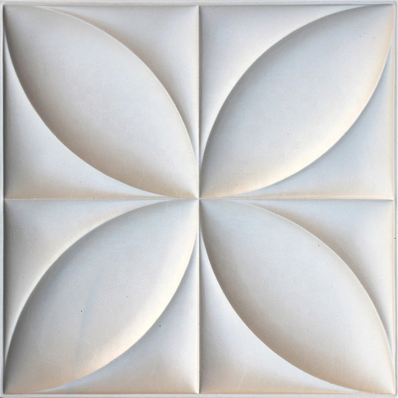 Luxury Man Made Faux Leather 3D Acoustic Diffuser Wall Panel