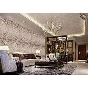 Waterproof PU leather 3D Polyurethane Foam leather panel