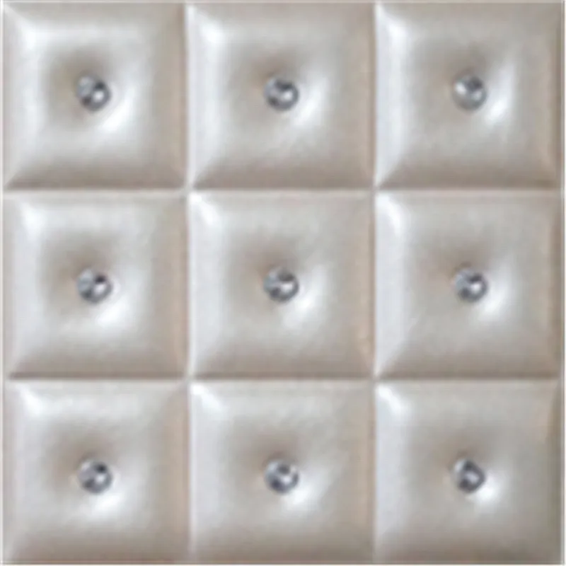 new building material 3D carved leather fire resistant decorative wall panel