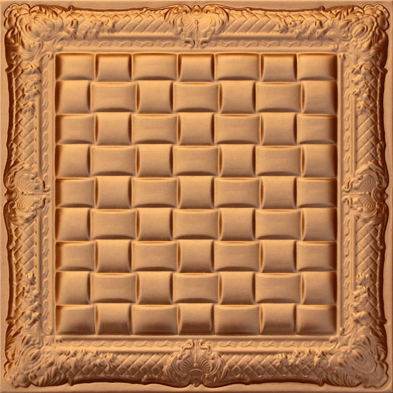 leather look tile,resin decorative wall,background wall panel