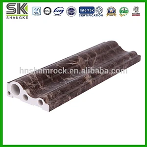 Hot Selling PVC Faux Marble Waterproof Moulding