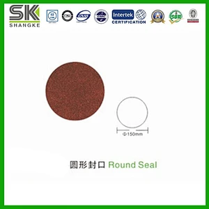 Green Stone Coated Zn-Al Steel Round Roof Seal Cap Cover
