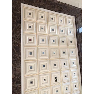 pu leather 3d wall panel background,wall decorative panels