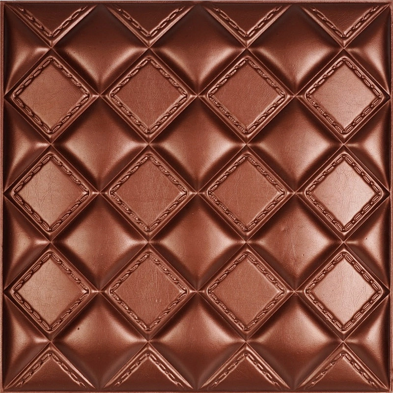 3D Wall Paneling Interior Decoration Materials Leather Wall Panels
