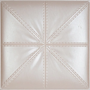 Indoor acoustic decorative hand-made 3d leather wall panel for hotel decor