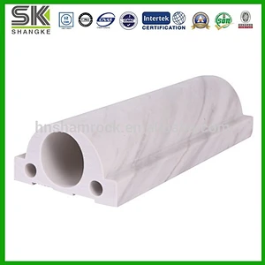 Hot Selling PVC Faux Marble Waterproof Moulding
