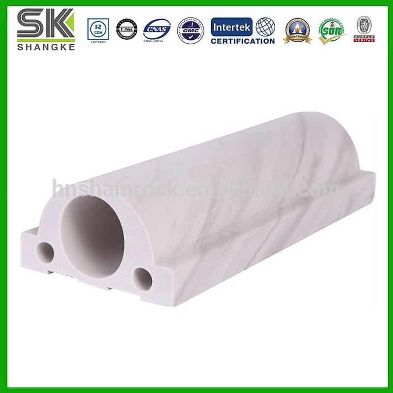 Hot Selling PVC Faux Marble Waterproof Moulding