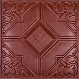 Fireproof ceiling designs for hall 3D Leather Tile
