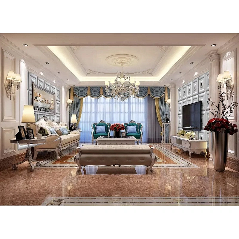 Soft PU Leather Acoustic Wall Panel for TV Background