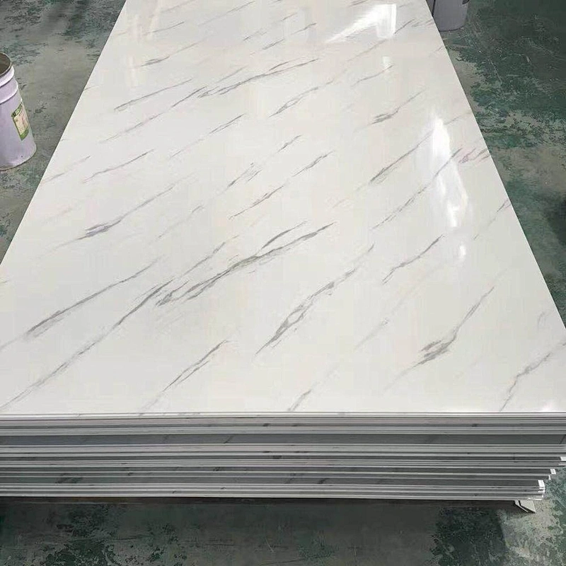 Fashion Waterproof and Friendly Solid pvc marble floor
