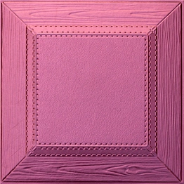 Decorative PU Foam leather cover  wall ceiling panel for home