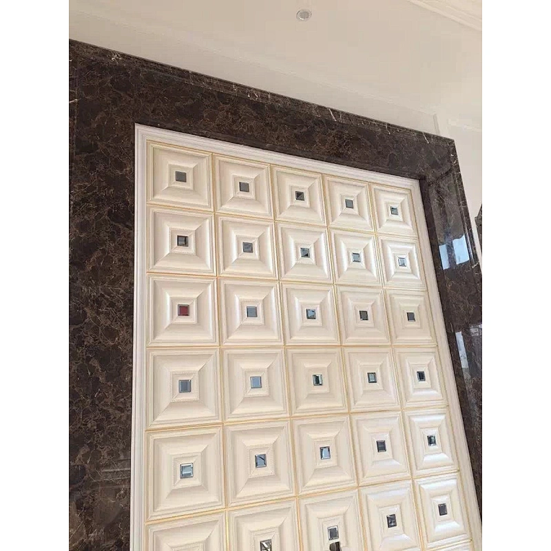 New HOT products bring you new profit Leather wall panel Interior decoration manufactured home wall panels