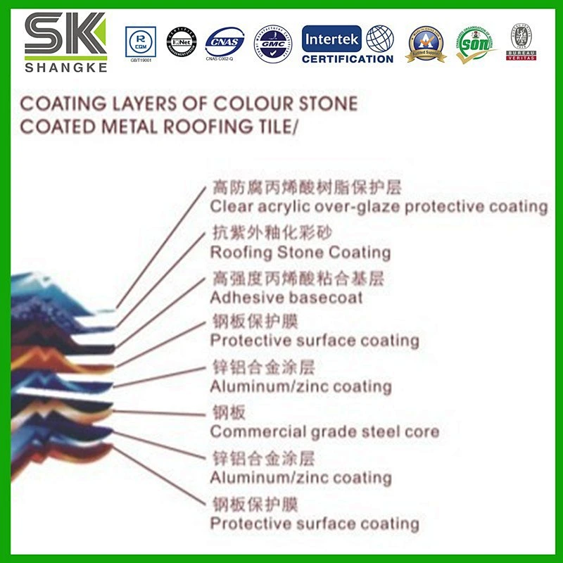 Stone Coated Zn-Al Steel Roof Angle Ridge Cap