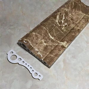 Artificial marble stone skirting board window frame border line