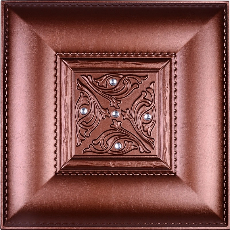 China hot sale best price new 3D leather panels for walls