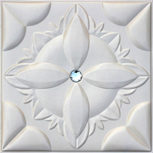 Embossed 3D Leather Acoustic Panel