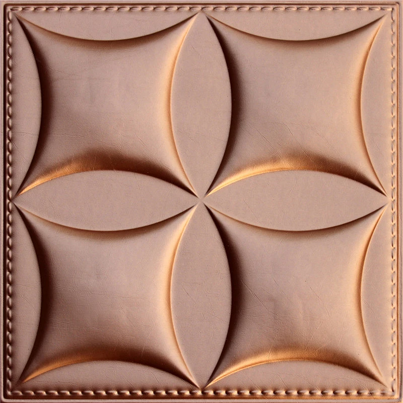 3d pu leather wall panels covering