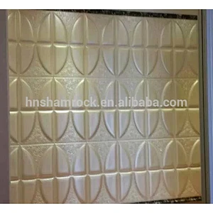 Sound-proof Embossed Faux Leather Panel
