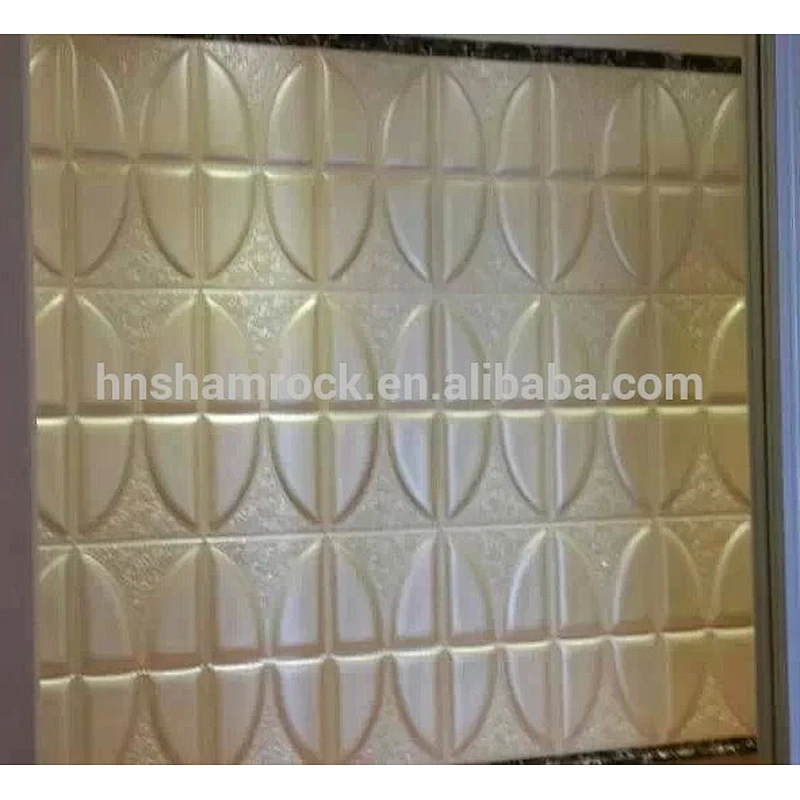 Sound-proof Embossed Faux Leather Panel