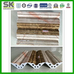 pvc marble line frame for interior and exterior corner decoration