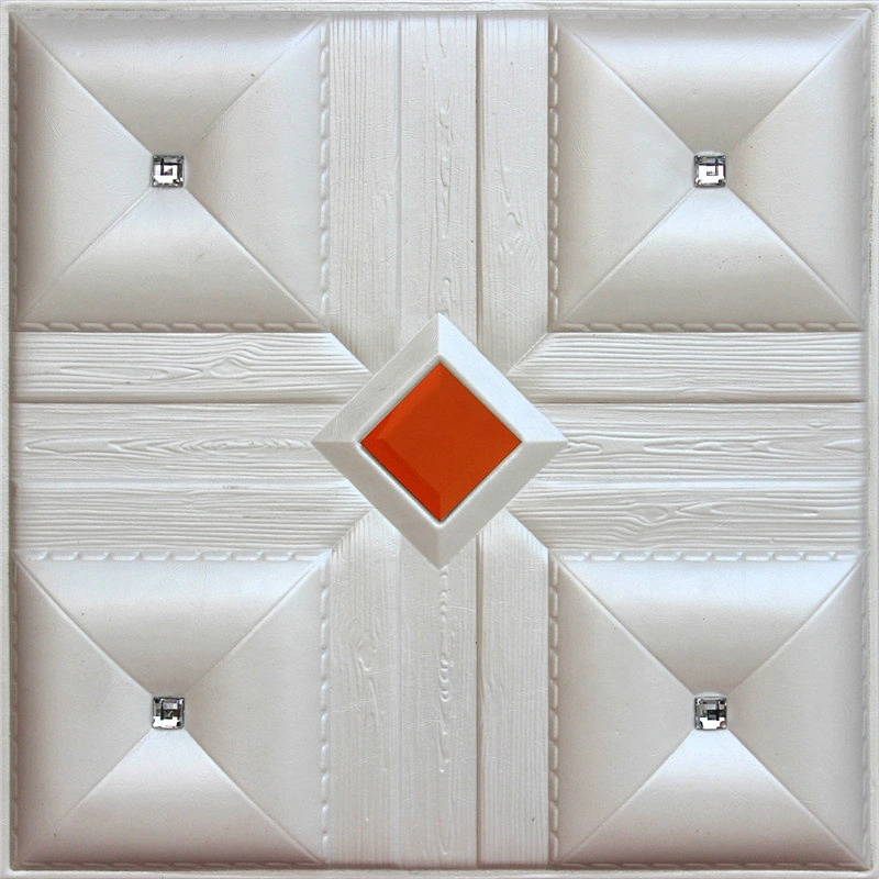 Embossed Faux Leather Acoustic Panel