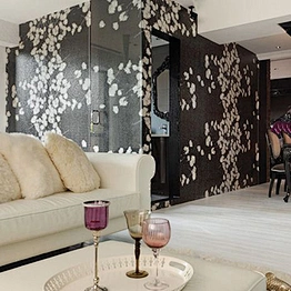 low price laminated decorative interior pvc wall panel