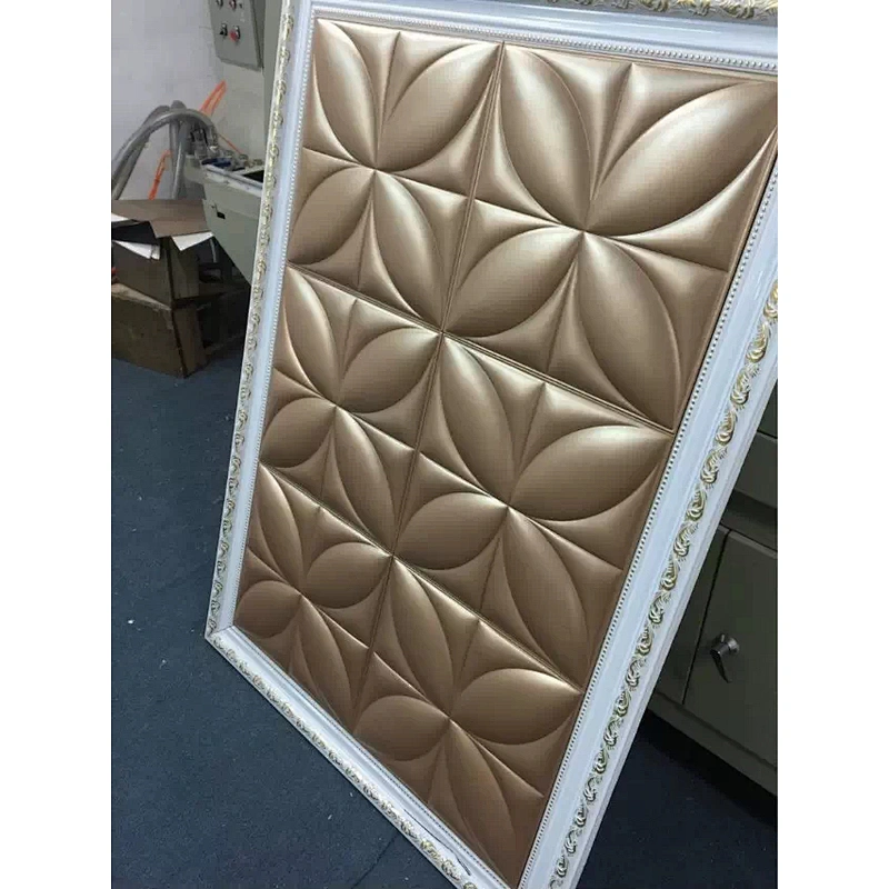 3d pu leather wall panels covering