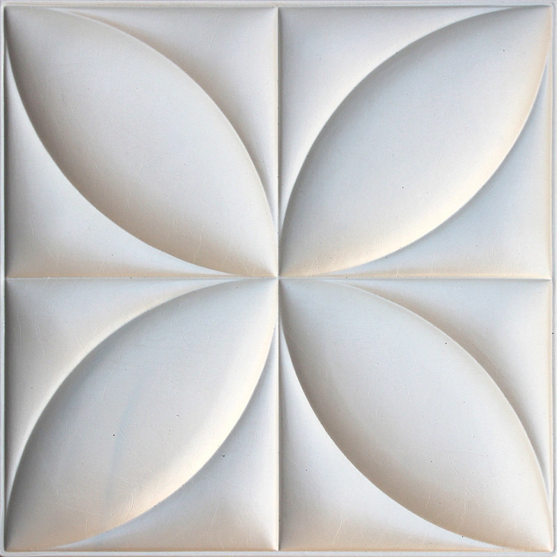 Factory Price PU Leather 3D Exterior Wall panel Led Video Plastic Wall Panel