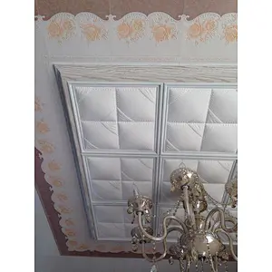 false ceiling faux leather plafond