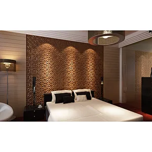 3d Wall Art Decor Acoustic leather Panel design
