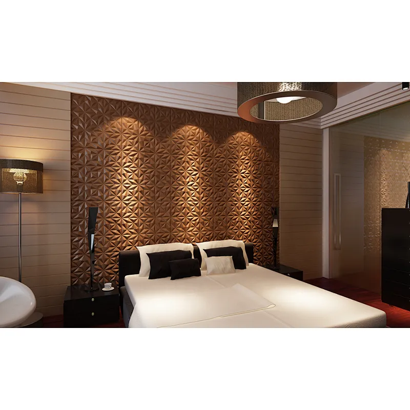 3d Wall Art Decor Acoustic leather Panel design