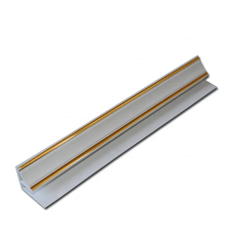 wooden color Plastic PVC Skirting Board