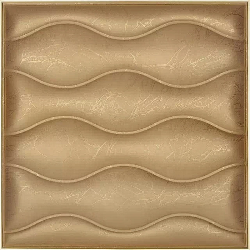 Leather Home Accessories 3d wall tile 3d panel 3d board New HOT products bring you new profit