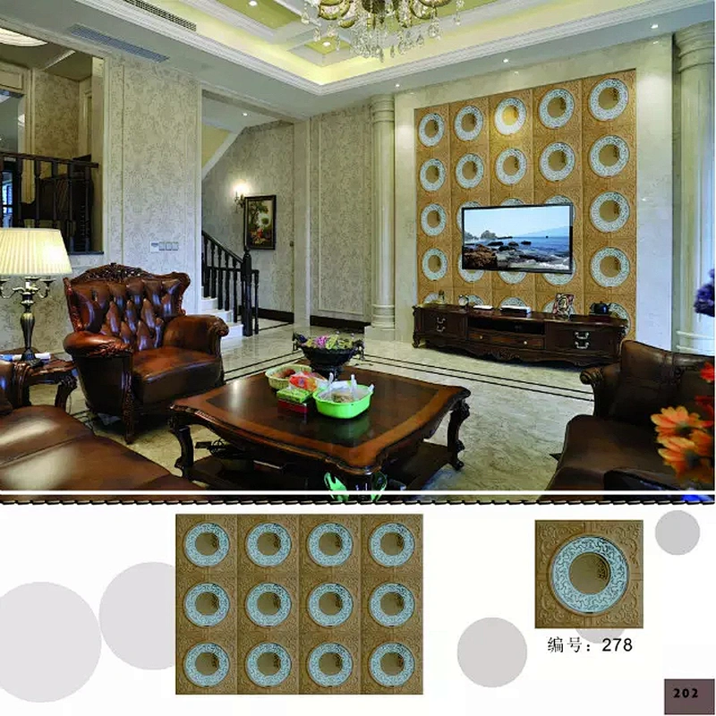 Home Decoration Leather Acoustic Wall Panels