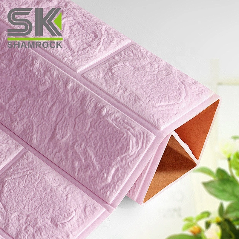Wall Brick Design PE textured Wallpapers 3D Brick WallPaper Wall Sticker