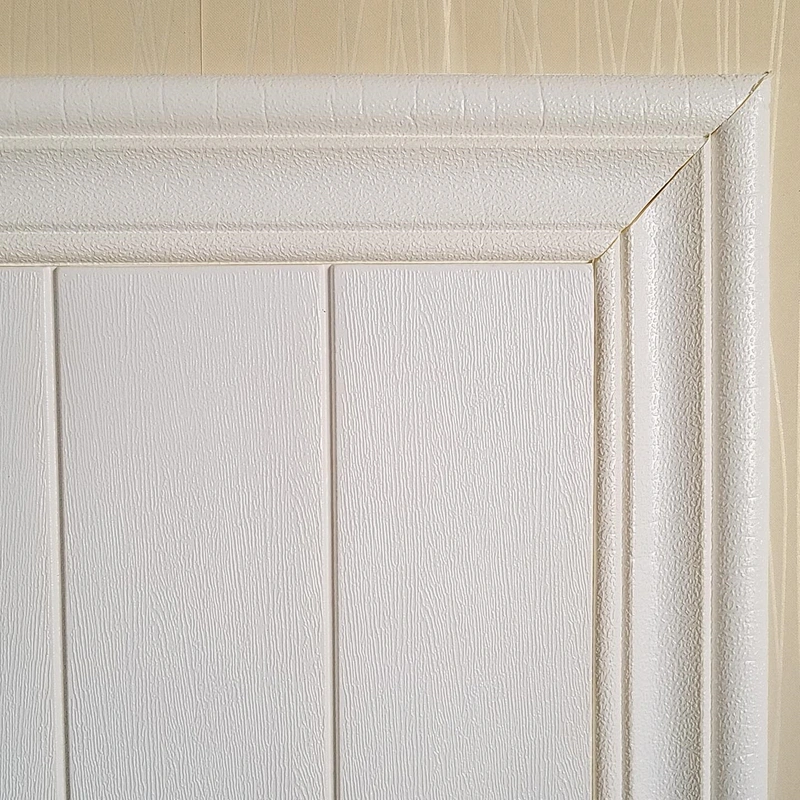 Waterproof 3D Wall Stickers Edge Self-Adhesive Background Bordered Design Wainscot Waistline