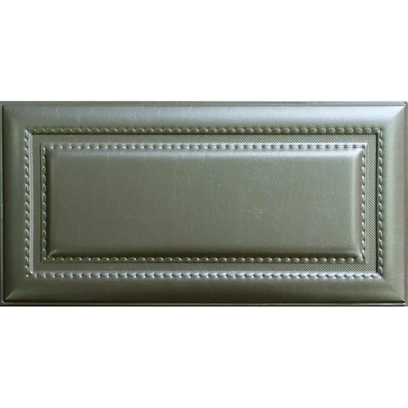 Polyurethane Decorative 3D Leather Wall Panel