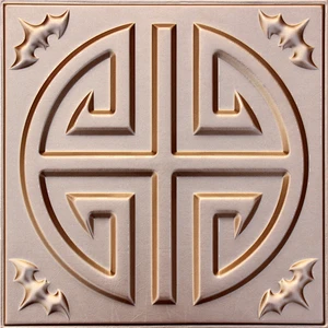 New Design PU Foam Leather Carved 3D Wall Paneling