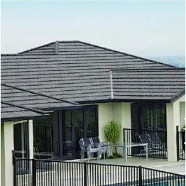 Green Stone Coated Zn-Al Steel Hexagonal Roof Seal Cap Cover