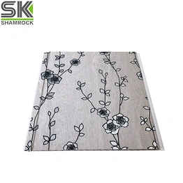 new design cheap price waterproof bathroom interior decorative types of pvc ceiling board panels in dubai