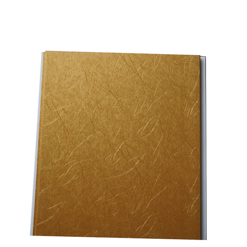 hot selling building materials PVC wall panel with film laminated