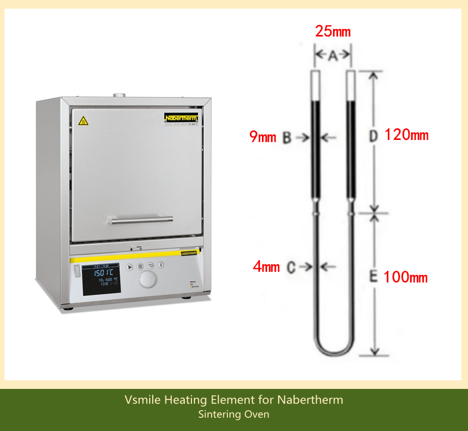 MoSi 2 heating elements