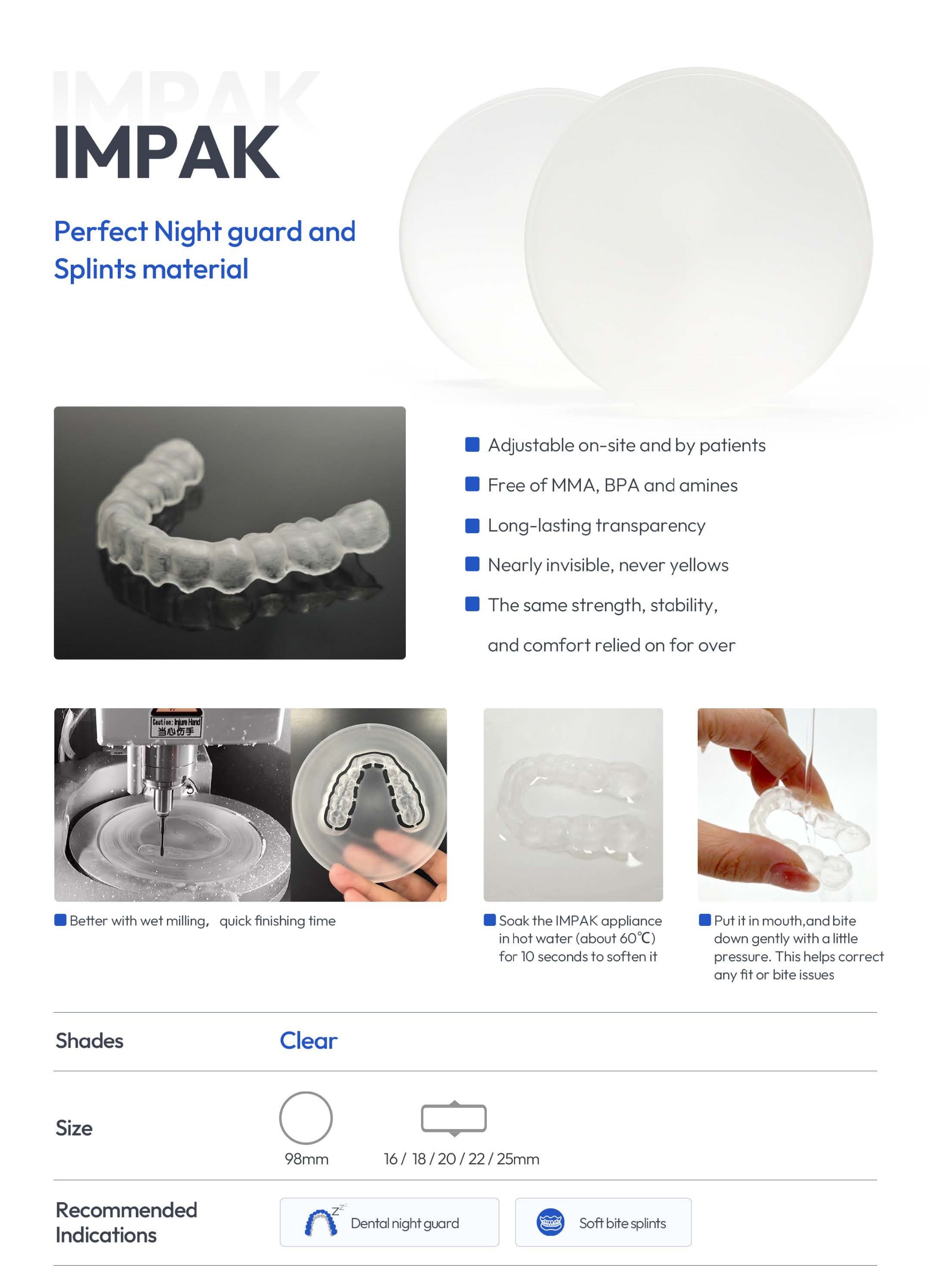 dental impak for night guard