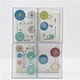 Vsmile Dental Rubber Diamond Polisher Polishing  Knits Wheel Disc Grinder A Set For Zirconia/Metal/Glass Ceramic/Lithium Disilicate