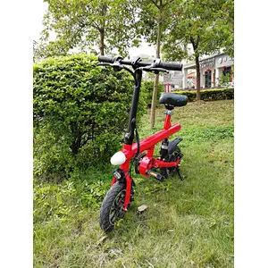lithium battery electric bike  Rocket 6.5ah/ 48V/36V 12 inch high carbon steel/AL-alloy frame 250-350W foldable