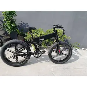 26x4.0 full suspension 10.4ah/48V lithium battery  electric bike 350w/500w motor road ebike