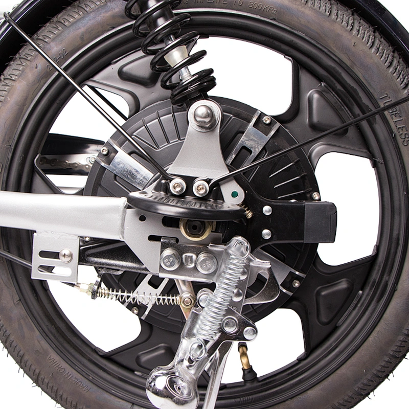18inch vacuum tire 48V350Wbrushless motor carbon steel frame electric bicycle